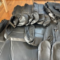 20ヴェルファイア オットマン シートカバー・フロントマットまとめ売りの画像