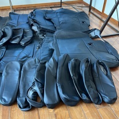 20ヴェルファイア オットマン シートカバー・フロントマットまとめ売りの画像