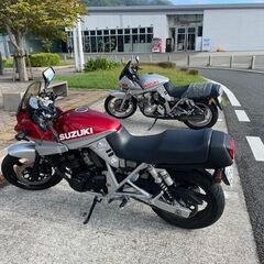 GSX２５０S カタナ　シート　リビルト品　へこみありの画像