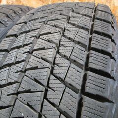 A4493　215/60R17　4本SET　スタッドレス　BS　DM-V1　19年製　溝あり　オデッセイ等にの画像