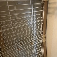 アイリスオーヤマ ウッディキャットケージ 2段の画像