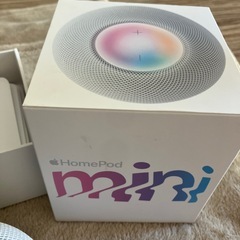 【美品】Apple Homepodmini スピーカー　音楽プレイヤーの画像