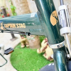 Captain Stag 折り畳み自転車の画像