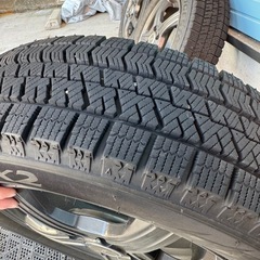 スタッドレスタイヤ165/70R14【ホイール付】の画像
