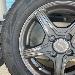 スタッドレスタイヤ165/70R14【ホイール付】の画像