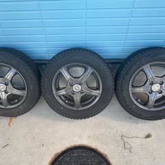 スタッドレスタイヤ165/70R14【ホイール付】の画像