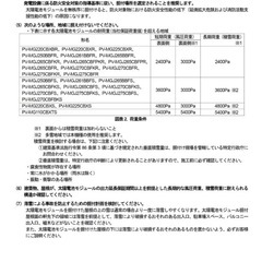 【中古、大型】ソーラーパネル275Wの画像