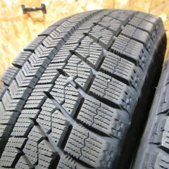 A4528　175/65R15　4本SET　スタッドレス　BS　VRX　19年製　溝あり　2本イボ付き　コンパクトカーにの画像