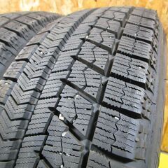 A4528　175/65R15　4本SET　スタッドレス　BS　VRX　19年製　溝あり　2本イボ付き　コンパクトカーにの画像