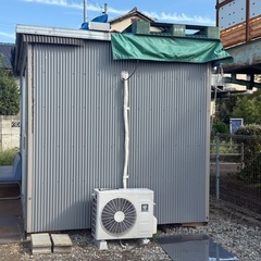 仮設プレハブ小屋(事務所に使用していました)の画像