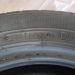 N-BOXなどに　タイヤ4本　2022製造　155/65Ｒ14 75S DUNLOP ENASAVE EC300 4本 溝～5mmの画像