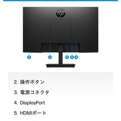 【ジャンク】HP V22i G5 FHDディスプレイの画像