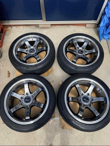 ハイエース　KBレーシングホイール18インチ8＋38