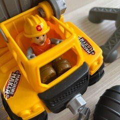 マシーンメーカー組み立てセット建設車両おもちゃ　の画像