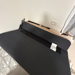 【10/1引渡しまで】ベッドフレーム セミダブルの画像