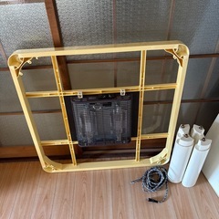 福岡　田川市　筑豊　こたつテーブル リビング　こたつ正方形 ローテーブル センターテーブル 節電 コタツ こたつ こたつテーブル 750幅 速暖 ハロゲンヒーター 500W 座卓 ちゃぶ台 コタツ  爆買　テーブル　　こたつ　暖房器具　暖房　　の画像
