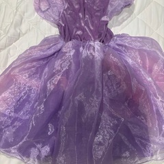 【サイズ100】美品　ラプンツェル風ドレスの画像