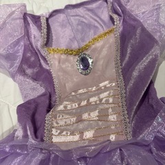 【サイズ100】美品　ラプンツェル風ドレスの画像