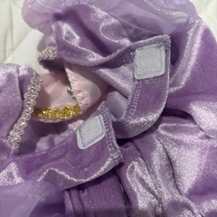 【サイズ100】美品　ラプンツェル風ドレスの画像