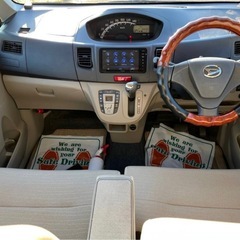 LA100Sムーヴ！X！H23年式！4WD！9万キロ代！車検付！ワンオーナー！地デジナビ！即乗り！東区よりの画像