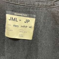 jumelle ラベリング　デニムジャケットの画像