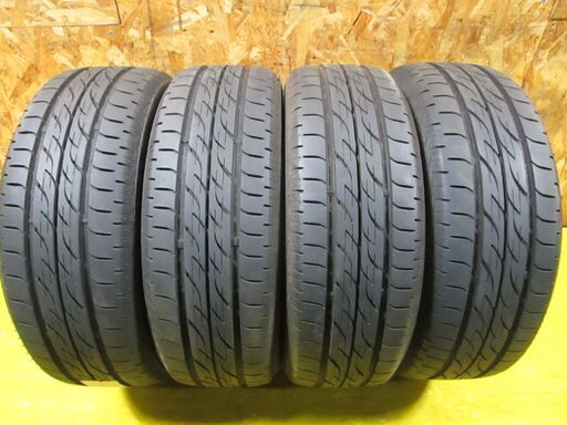 A4635　165/55R15　4本SET　BS　ネクストリー　21年製　溝あり　軽自動車　NBOX等に