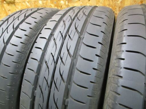 A4635　165/55R15　4本SET　BS　ネクストリー　21年製　溝あり　軽自動車　NBOX等に