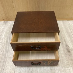 2段ボックス　小引き出しの画像