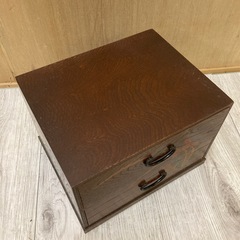 2段ボックス　小引き出しの画像