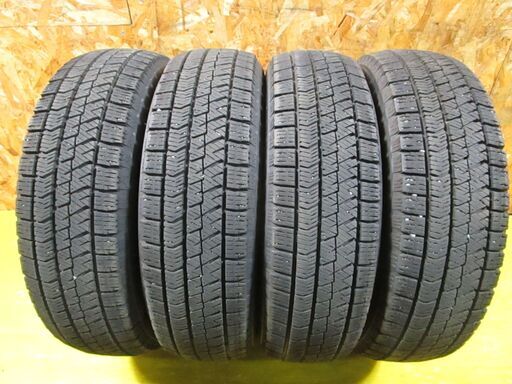 A4634　155/65R14　4本SET　スタッドレス　BS　VRX2　21年製　溝あり　軽自動車に