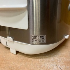 ♦象印 マイコン炊飯ジャー  【2012年製】NS-LS05Cの画像