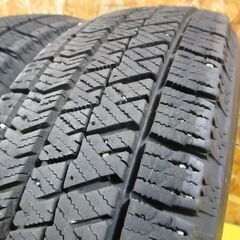 A4634　155/65R14　4本SET　スタッドレス　BS　VRX2　21年製　溝あり　軽自動車にの画像