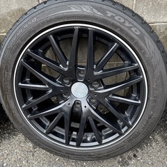 WORK X trap 225/50R18 スタッドレスセットの画像