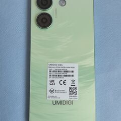 UMIDIGI G9A simフリー スマートフォン 本体 8GBRAM+64GB 色グリーンの画像