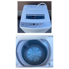 【札幌市内軒先配達無料】AQUA アクア　全自動洗濯機　AQW-S60H 2020年製　6kgの画像