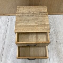 小引き出し　2段収納　ボックスの画像