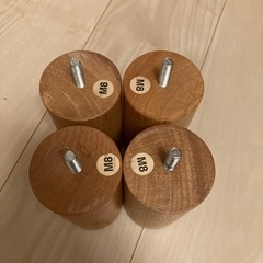 無印良品　木製脚12cmナチュラルの画像
