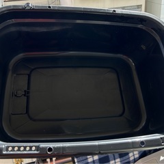 角型タライ　80型　黒の画像