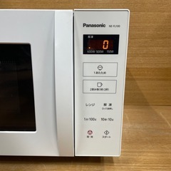 k6【2022年製 Panasonic　電子レンジ】 NE-FL100-Wの画像