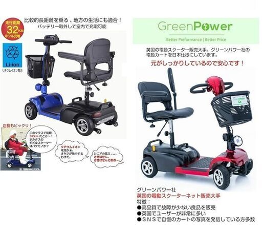 電動シニアカート ポルタス・ドリームCX32　2025年2月購入　高齢者のお買い物に