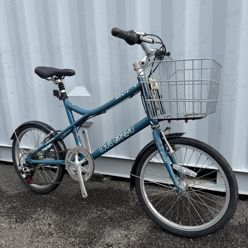 小径車 ルイガノ MV-1 身長160-185cm 定価5.3万円 カゴ付