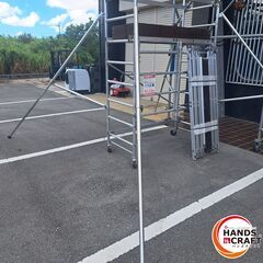 ✨アルインコ　中古　WTF-1A　ローリングタワー足場　移動式✨うるま市田場✨の画像