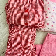キッズ パジャマセット 110cm3セットまとめうりの画像