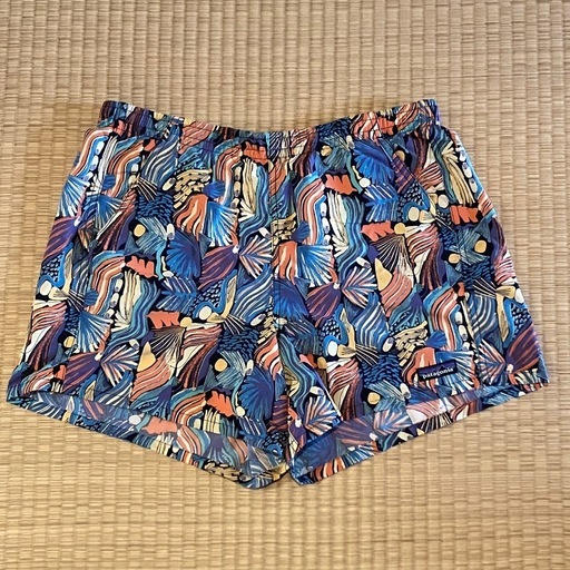 美品 patagonia パタゴニア バギーズショーツ M 総柄