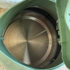 【美品】電気ケトル　 1.2L カーキ  FUJI LIFEの画像