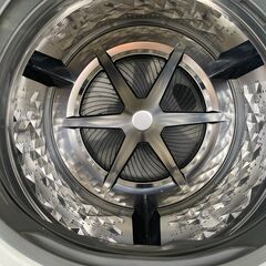 洗濯機の分解クリーニング行っています！2018年製　Panasonic10Kドラム式洗濯乾燥機　分解クリーニング済み！！　この商品は水槽セット脱水受けカバー新品交換していますので末永く使用できると思います。の画像
