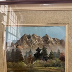 油絵　美術品　アンティークの画像