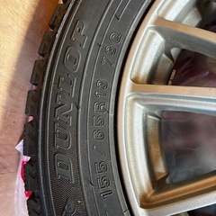 お取引中　冬タイヤ　スタッドレスタイヤ　WINTER MAXX 155／65R13 軽自動車用の画像