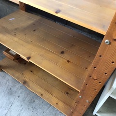木製ラック 収納棚 6段 90cm×43cm×高さ180cmの画像