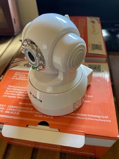 2個セットジャンク扱い新品未使用品ホームカメラペットカメラ